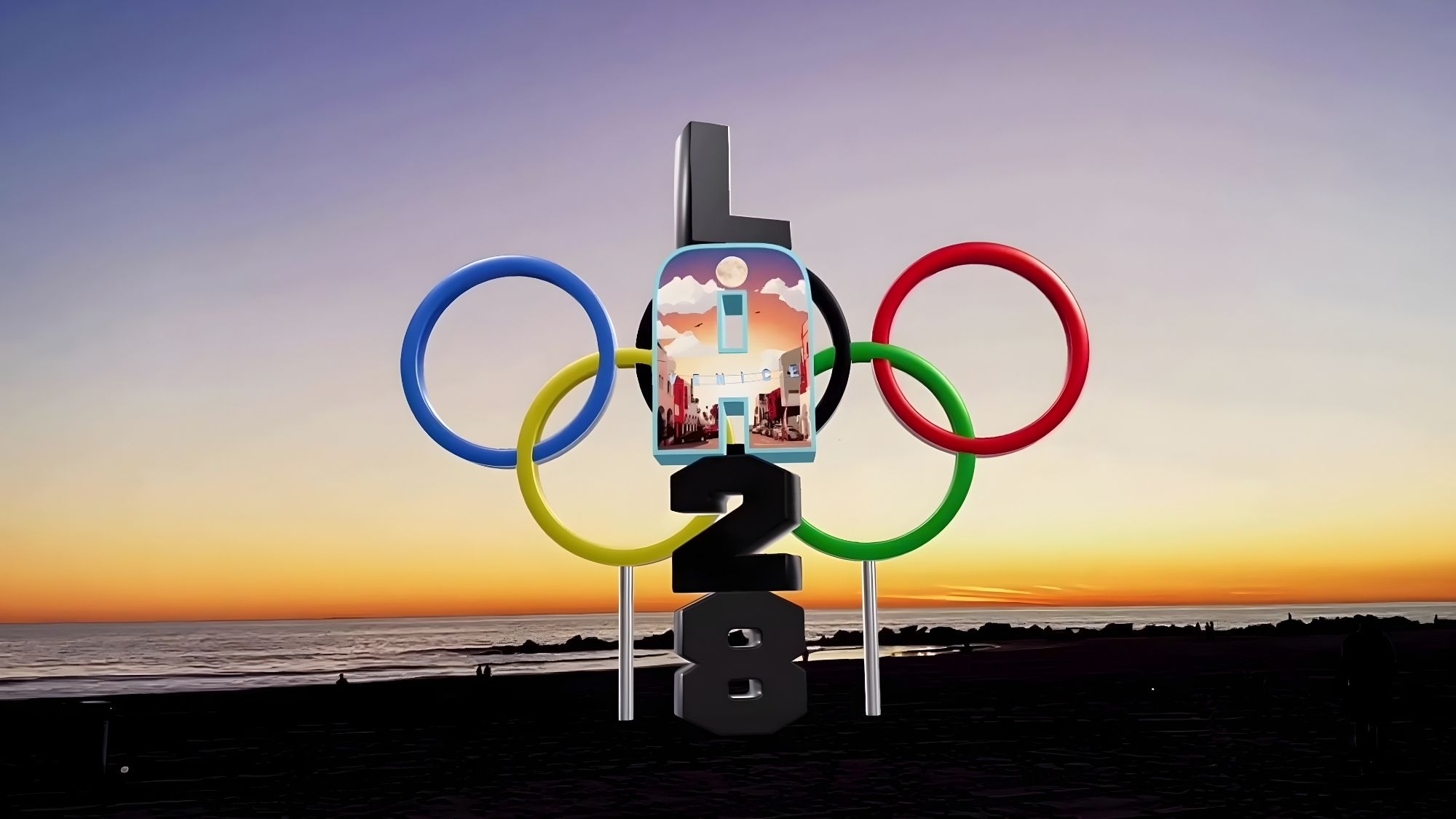 LA28 campaign artwork